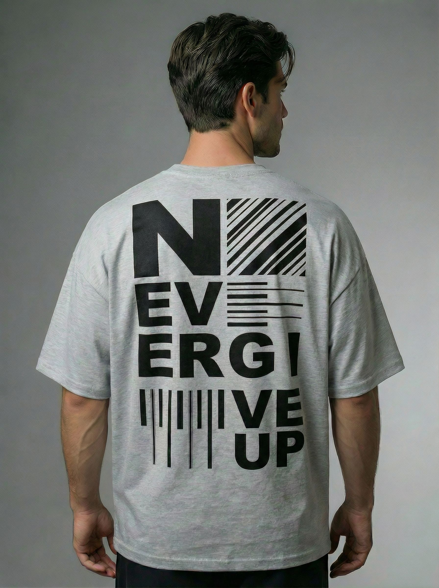 Футболка мужская оверсайз MOOD, print NG_UP