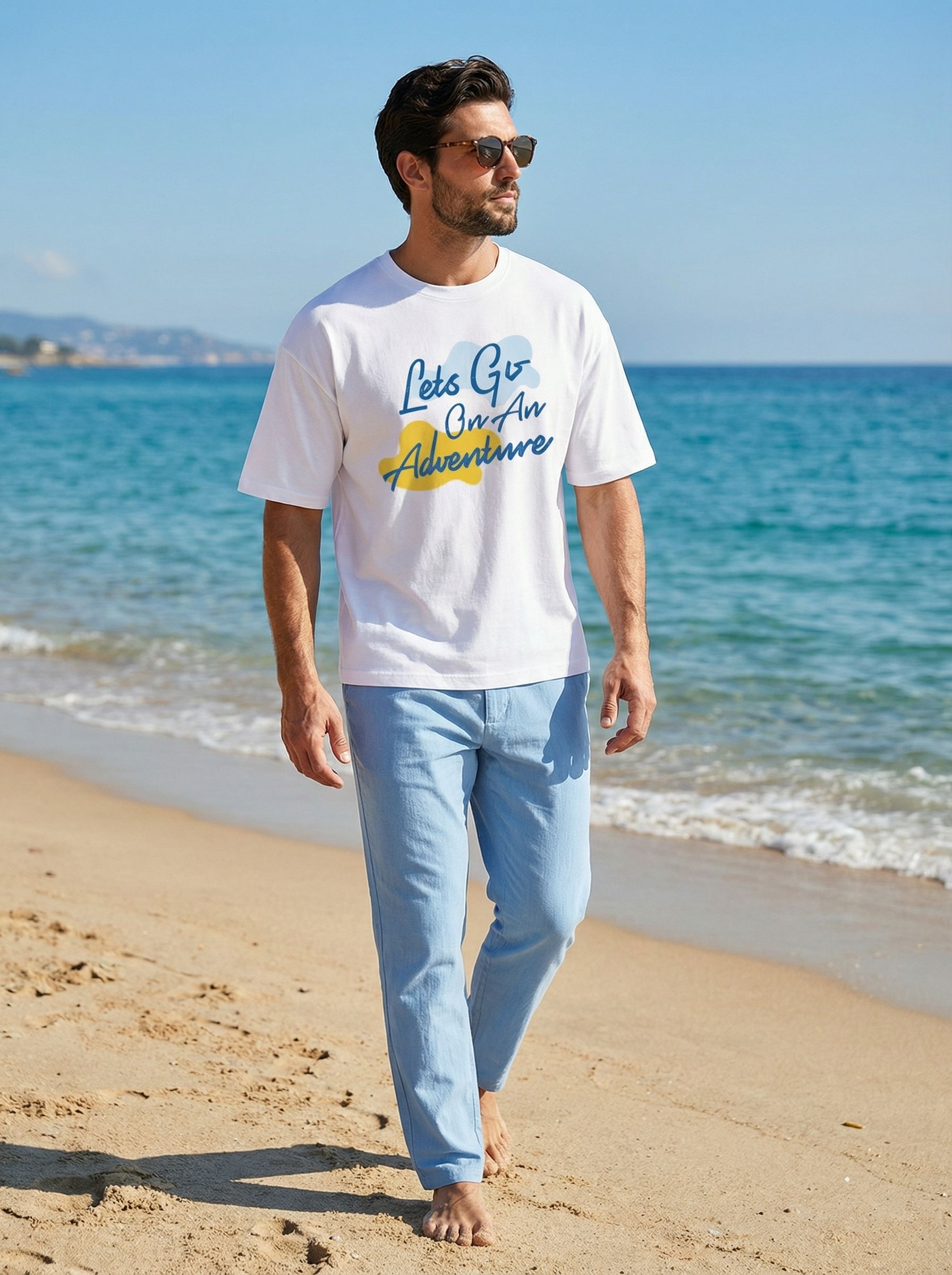 Футболка мужская базовая LIME, print LGOAA