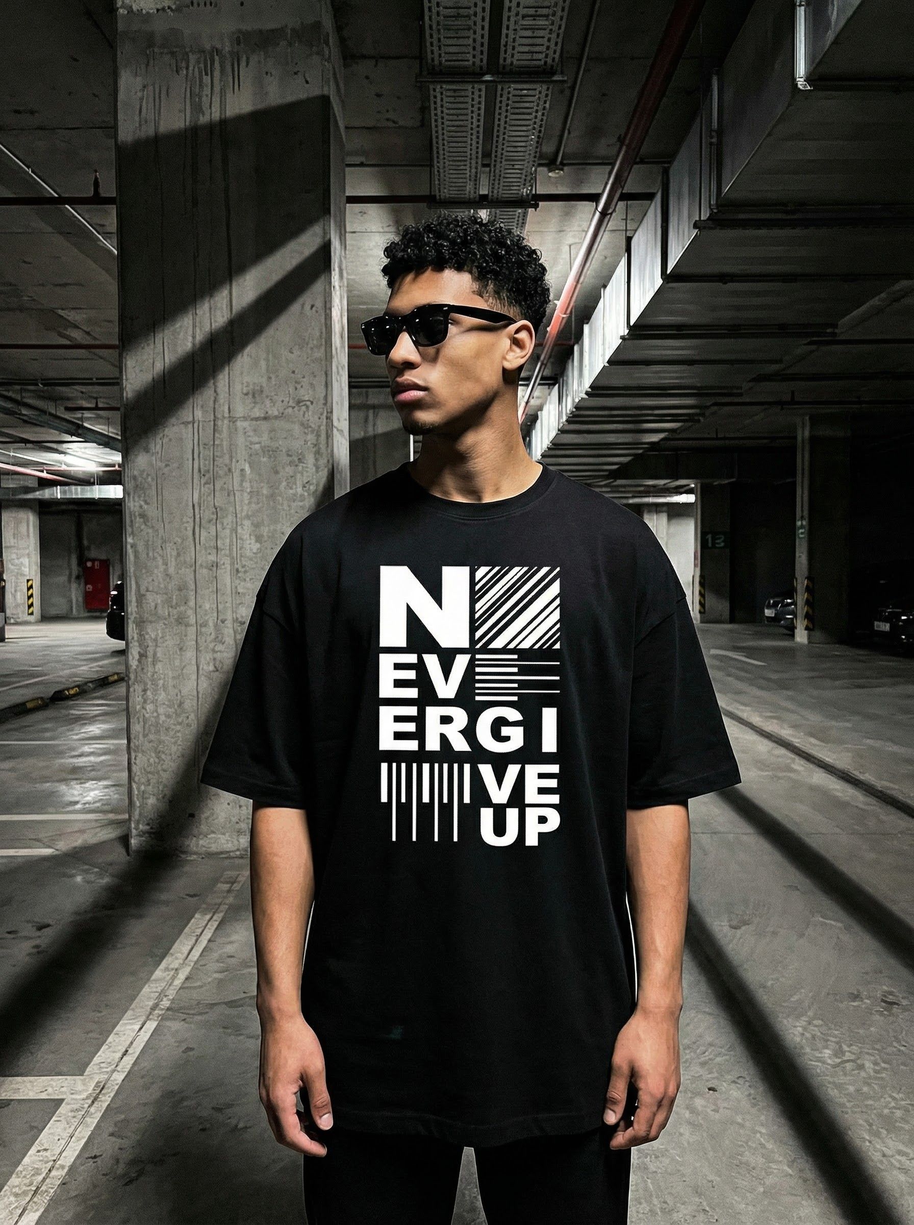 Футболка мужская базовая LIME, print NG_UP