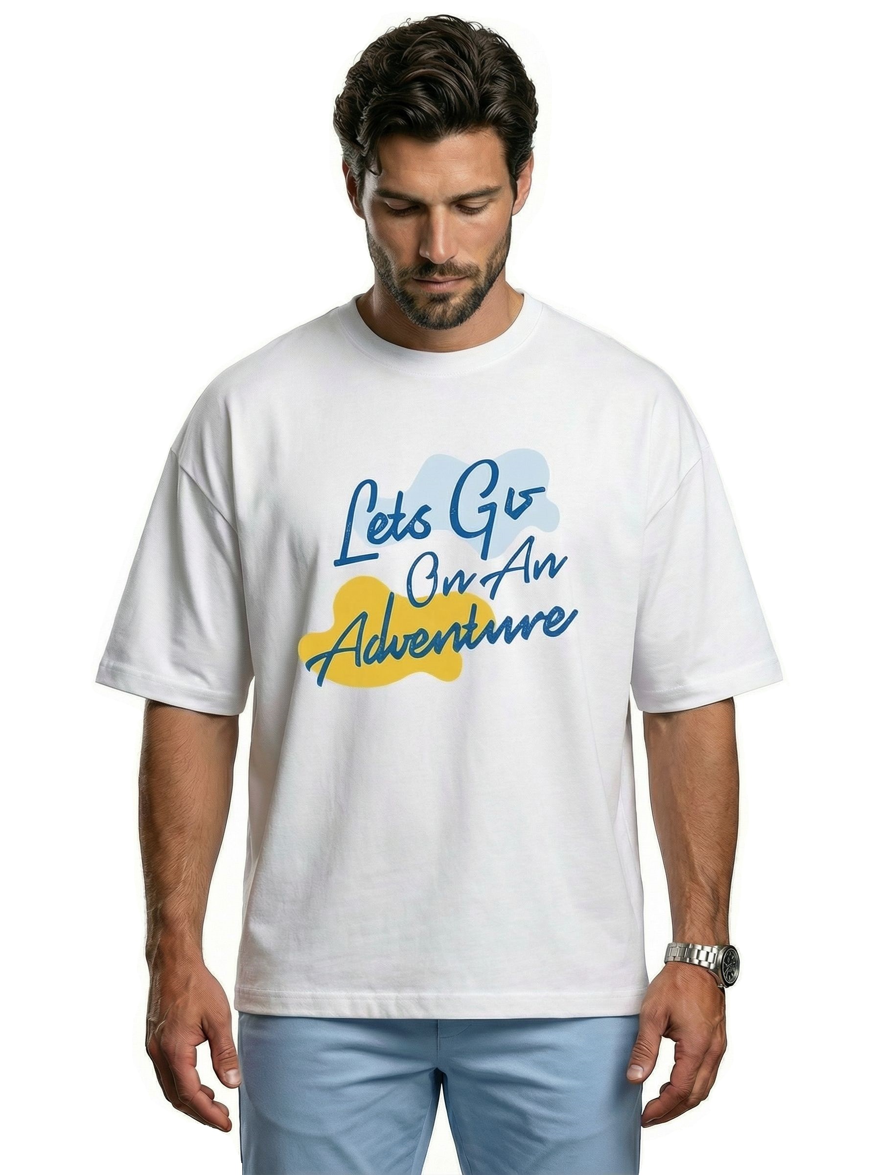 Футболка мужская базовая LIME, print LGOAA