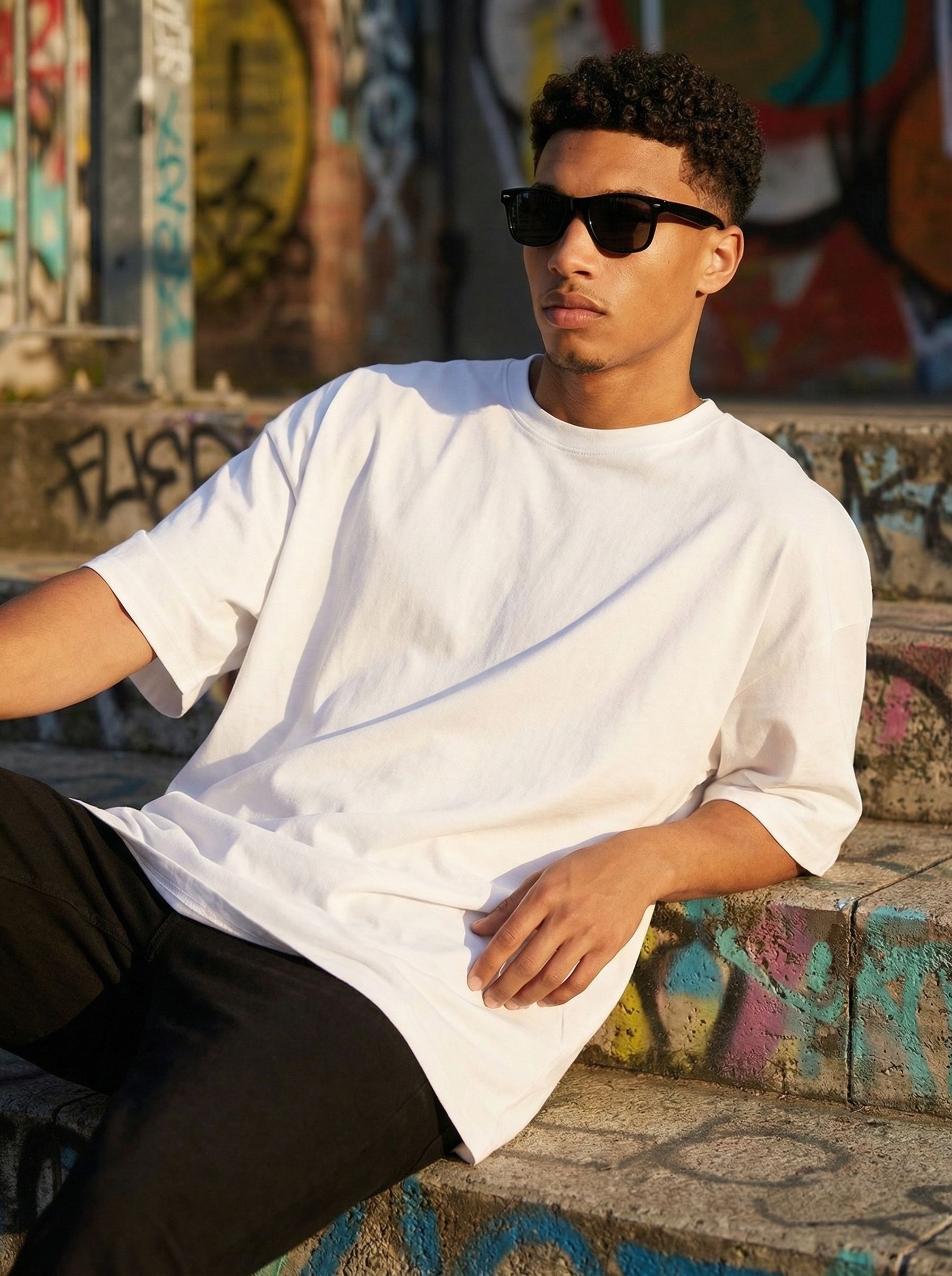 Футболка мужская оверсайз MOOD