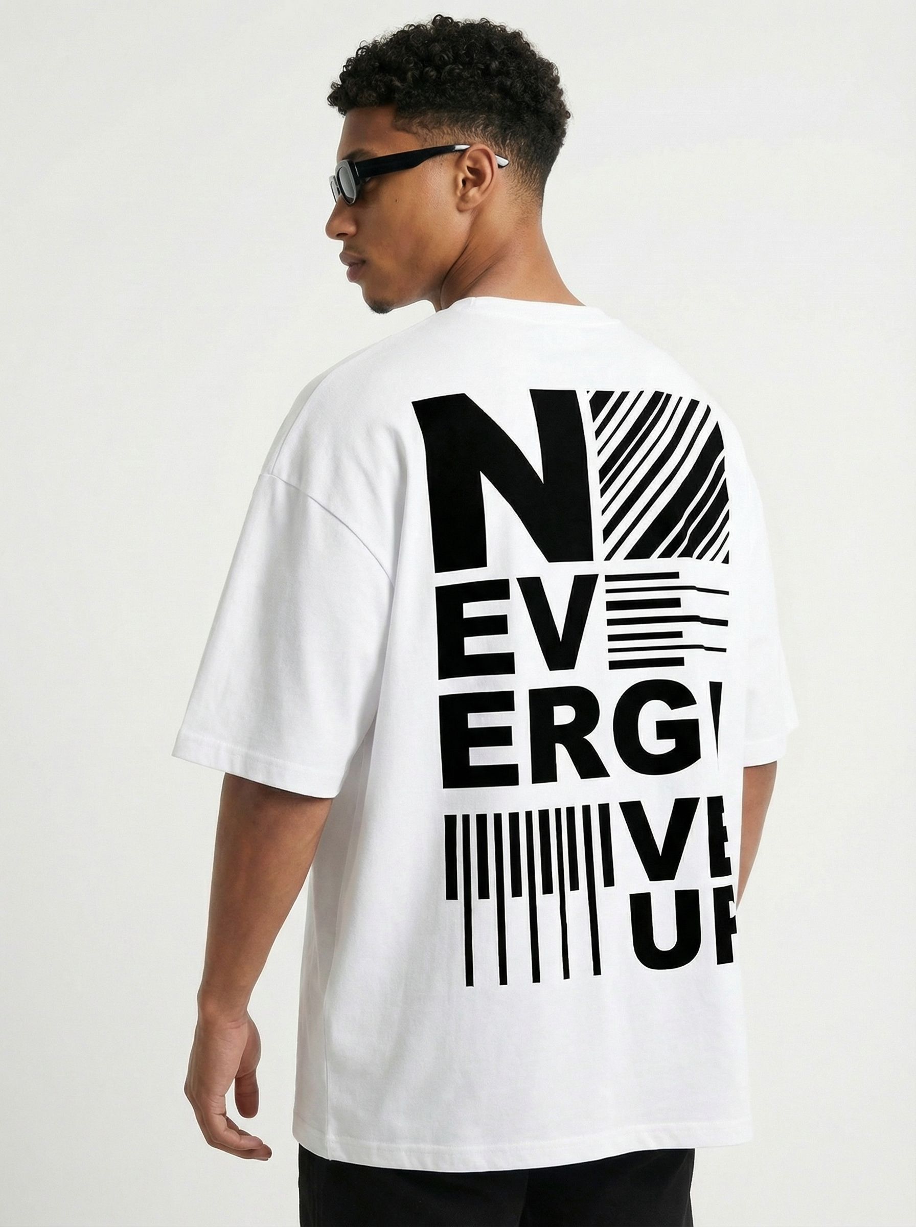 Футболка мужская оверсайз MOOD, print NG_UP