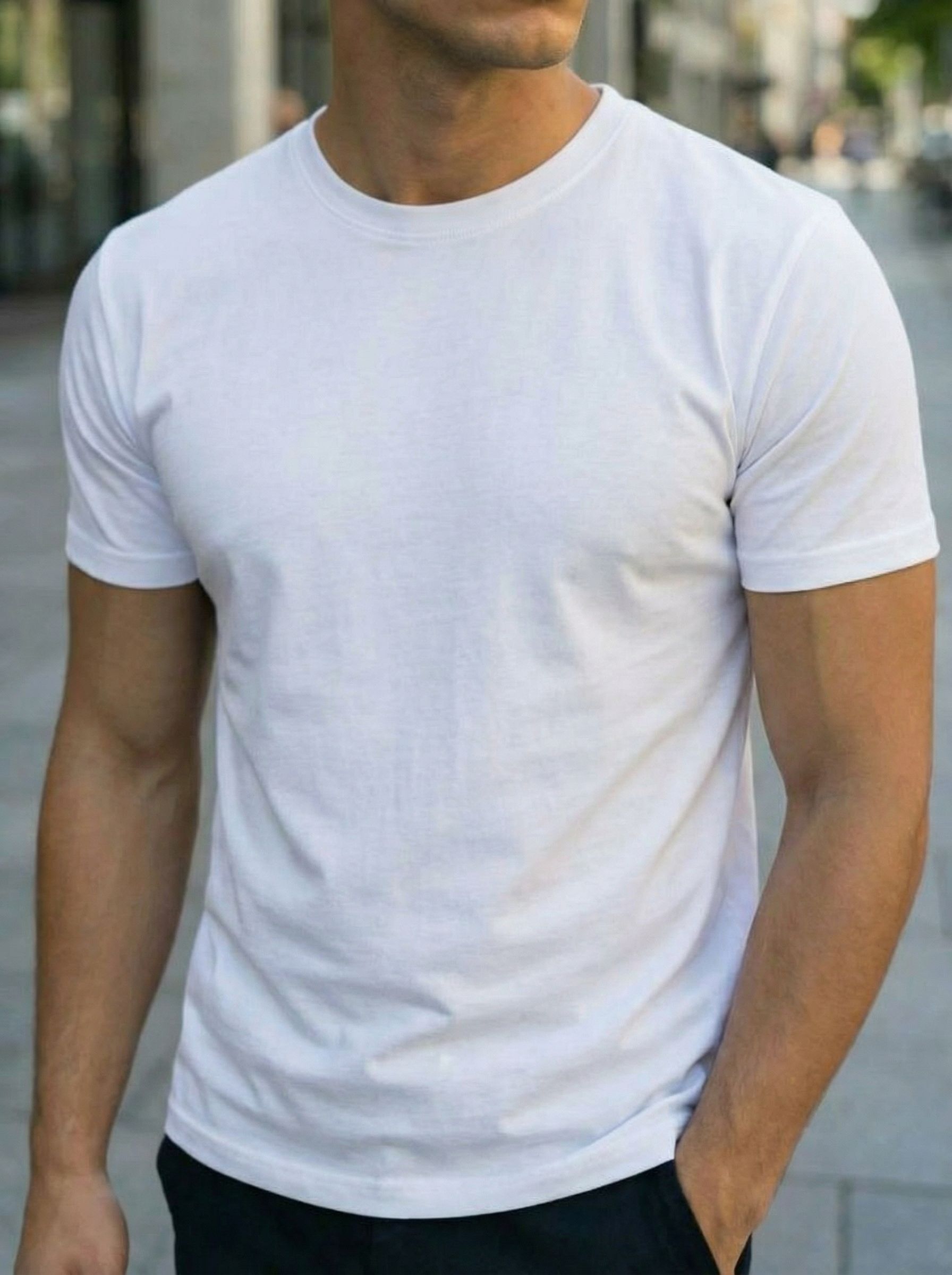 Футболка мужская базовая LIME