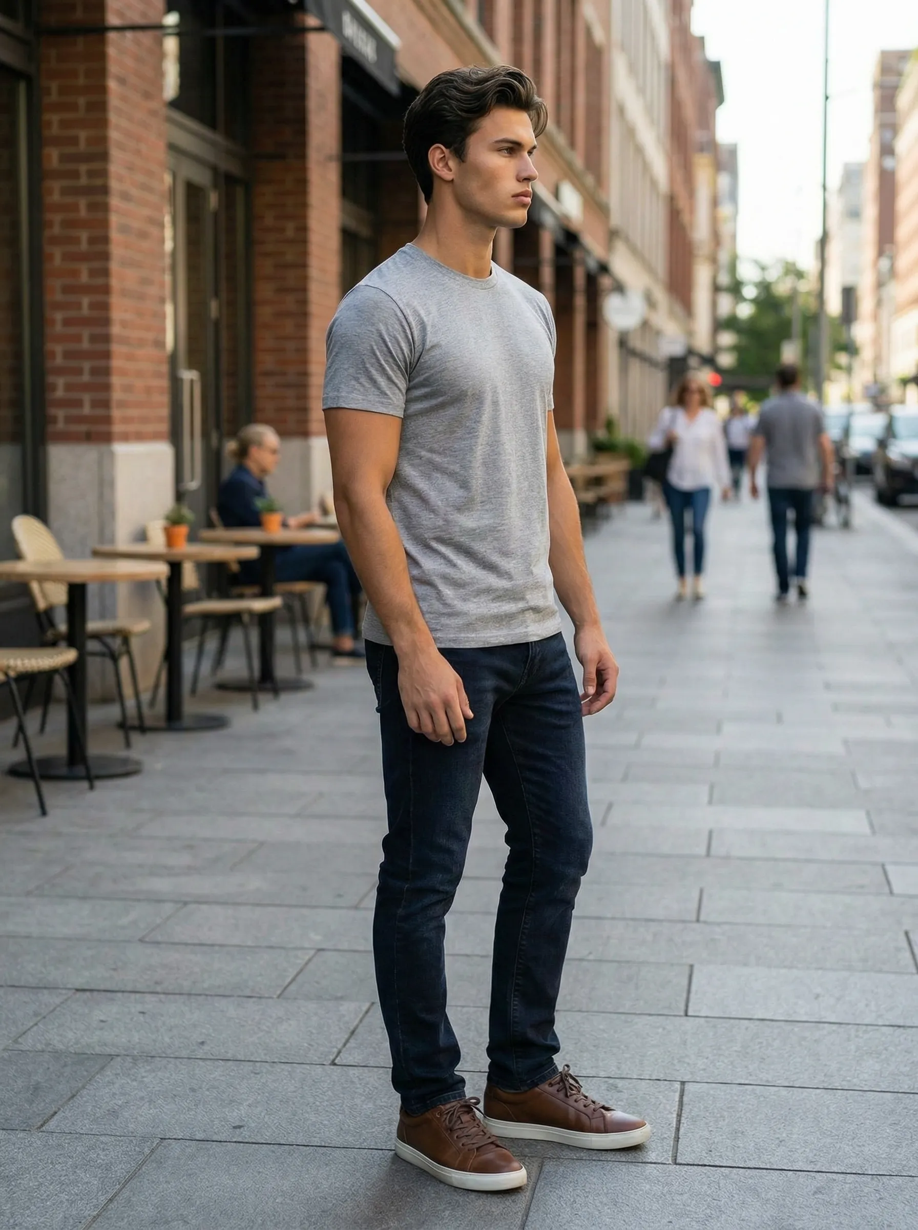 Футболка мужская базовая LIME