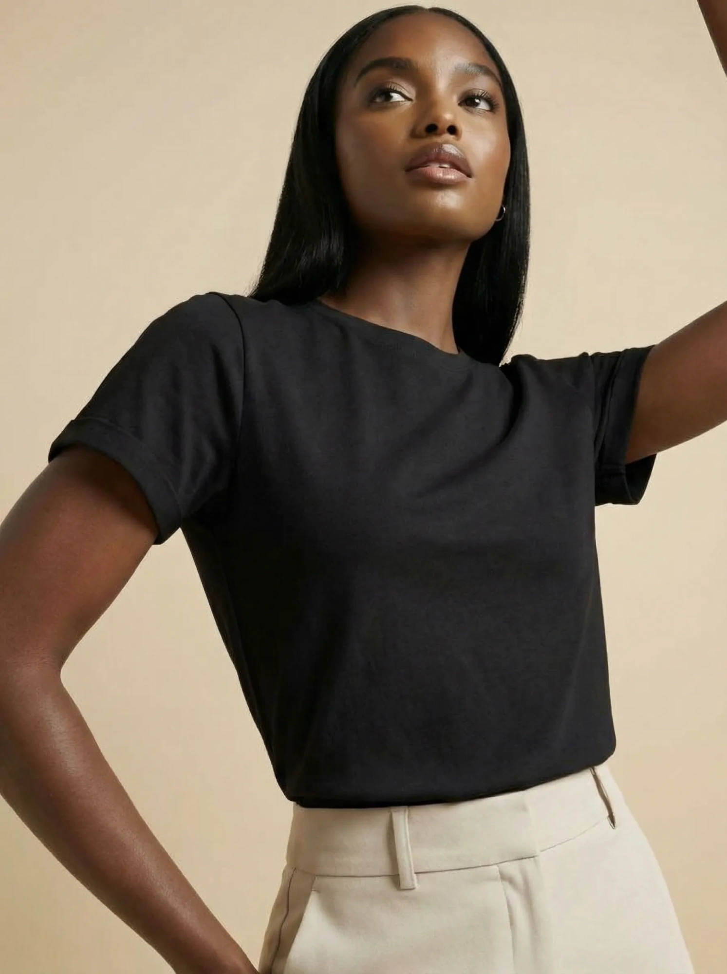 Футболка женская базовая LIME, р. 44-S