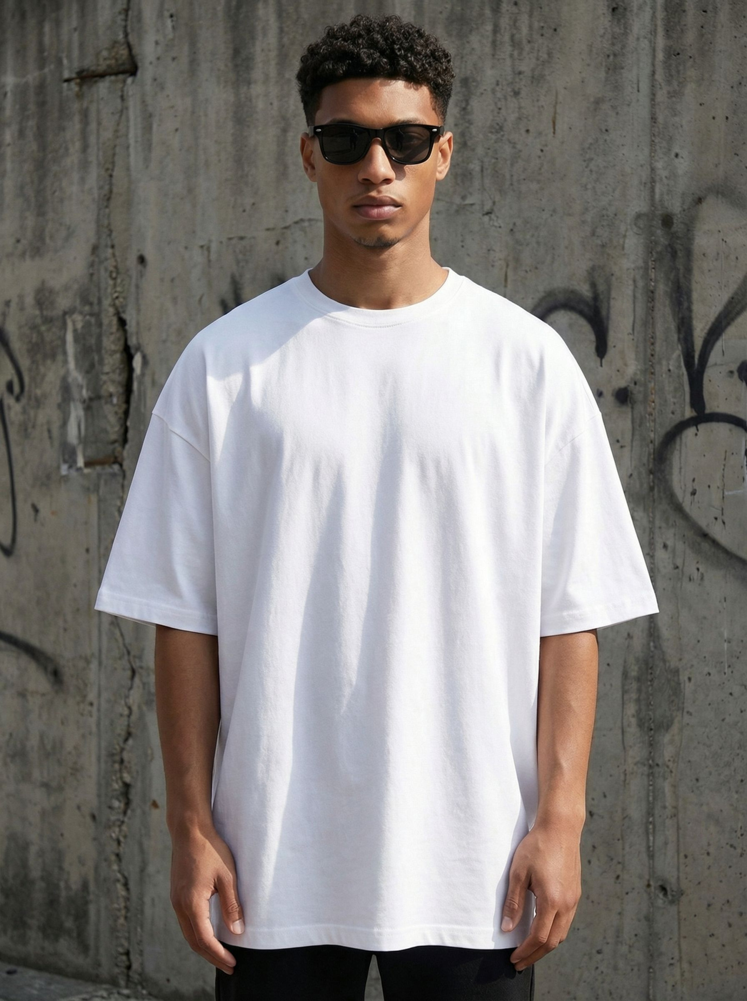 Футболка мужская оверсайз MOOD, р. 48-M